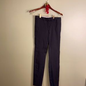 💋J crew black dress pants 00
